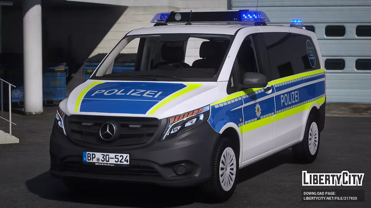 Mercedes-Benz Vito FuStw Bundespolizei / GTA 5
