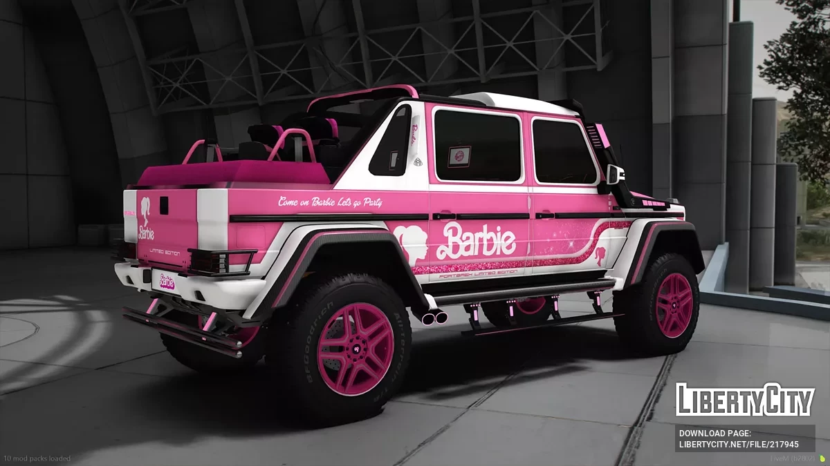Mercedes-Maybach G650 Landaulet Barbie / GTA 5