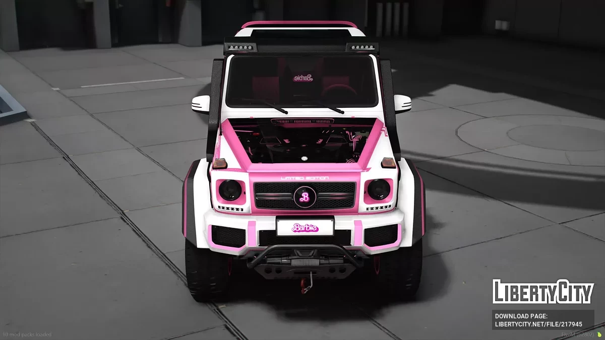 Mercedes-Maybach G650 Landaulet Barbie / GTA 5
