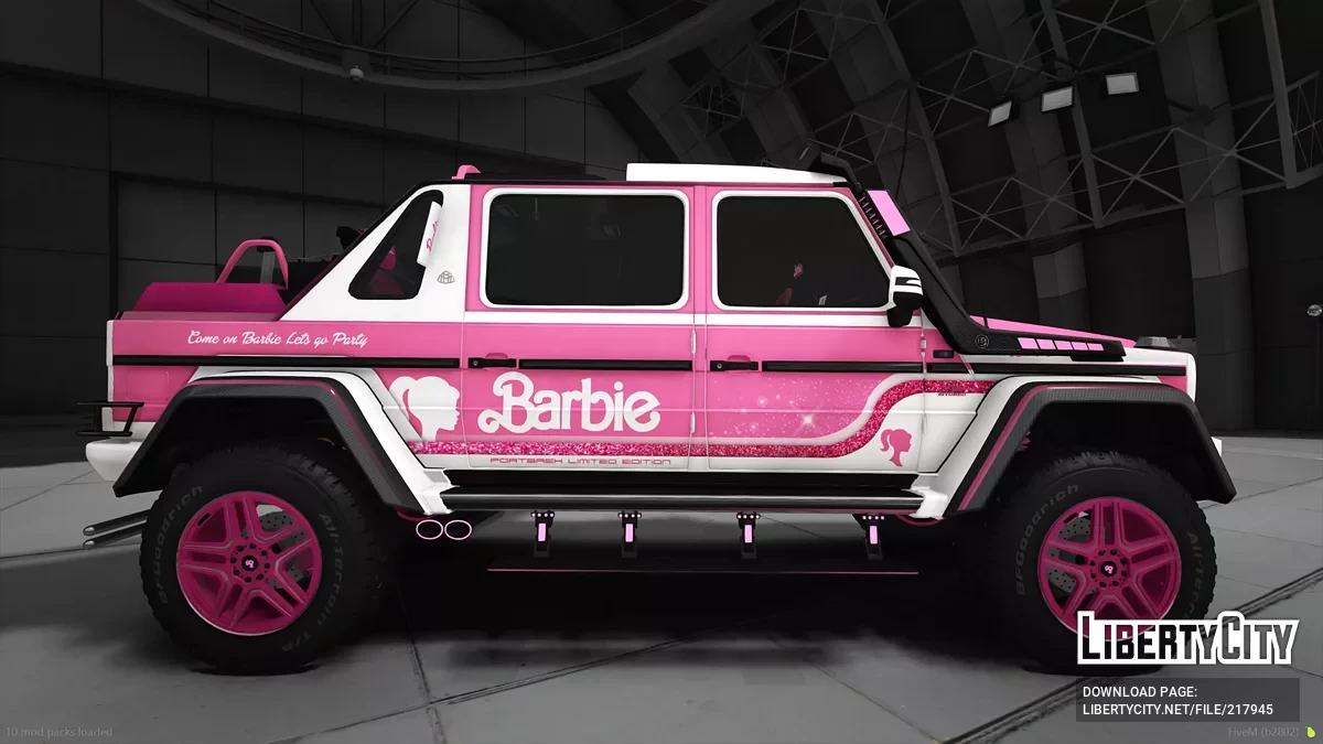 Mercedes-Maybach G650 Landaulet Barbie / GTA 5