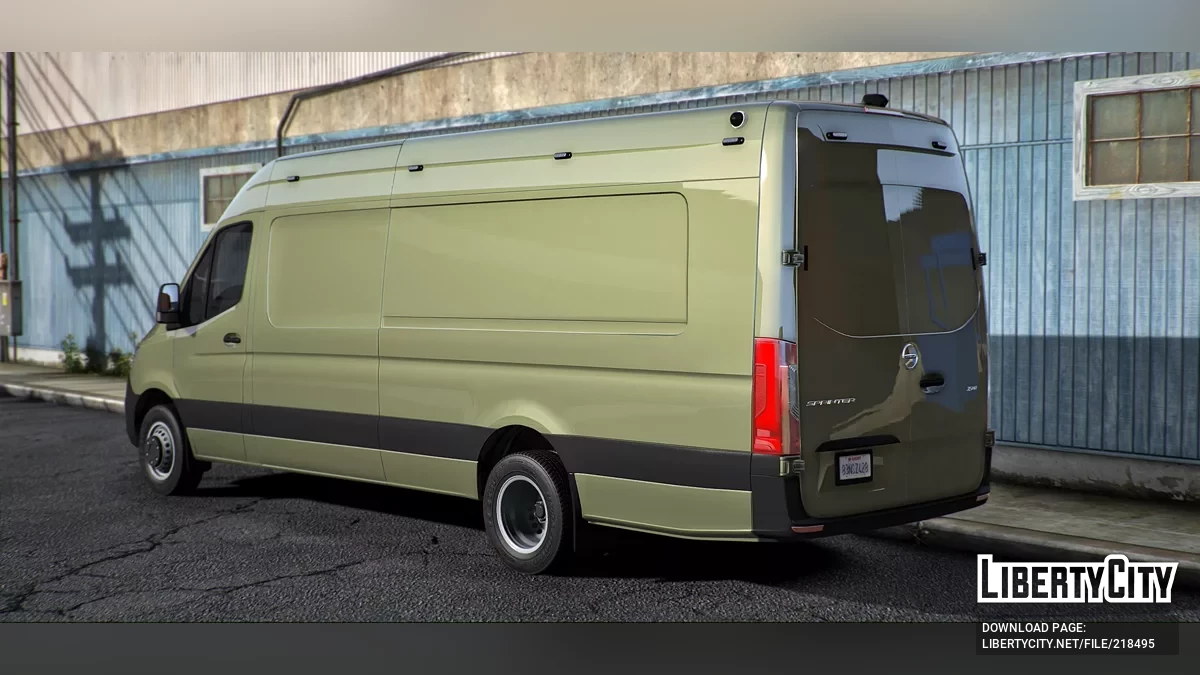 Freightliner Sprinter Surveillance Van / GTA 5