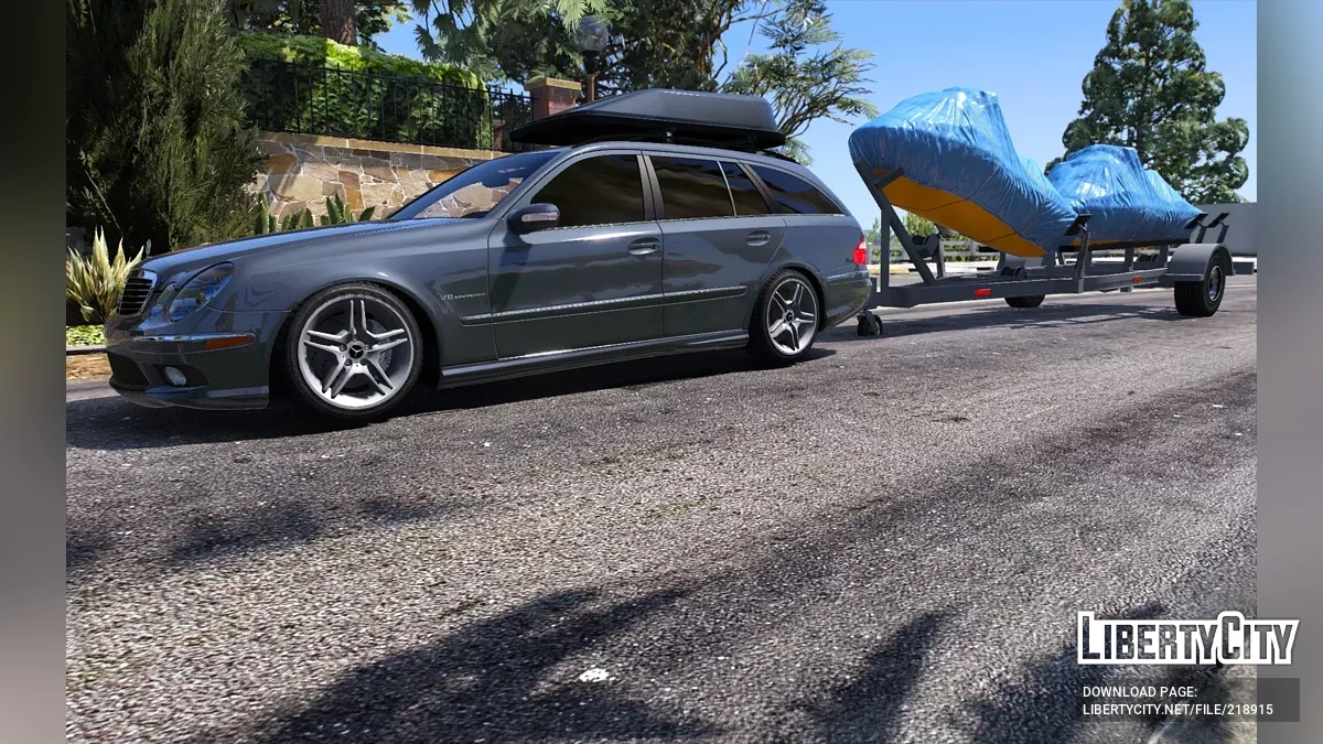Mercedes-Benz E55 AMG Estate (S211) v1.0 / GTA 5