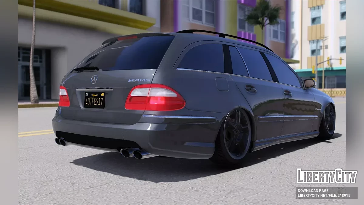 Mercedes-Benz E55 AMG Estate (S211) v1.0 / GTA 5