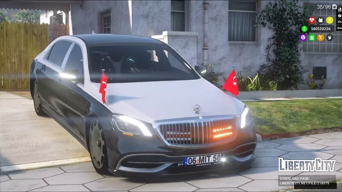 Mercedes-Benz S650 Maybach / GTA 5