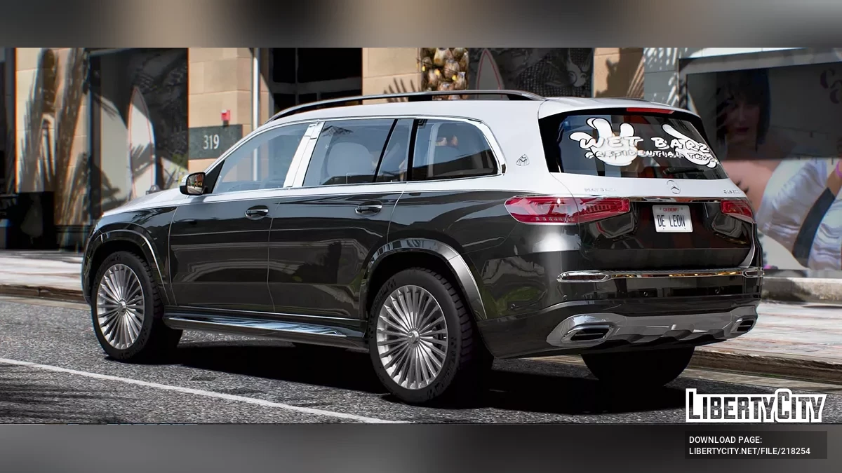Mercedes GLS600 Maybach Truck / GTA 5