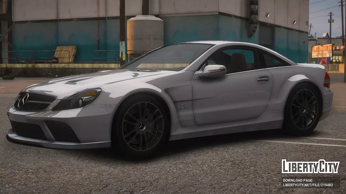 2009 Mercedes-Benz SL65 AMG Black Series v1.0 / GTA 5