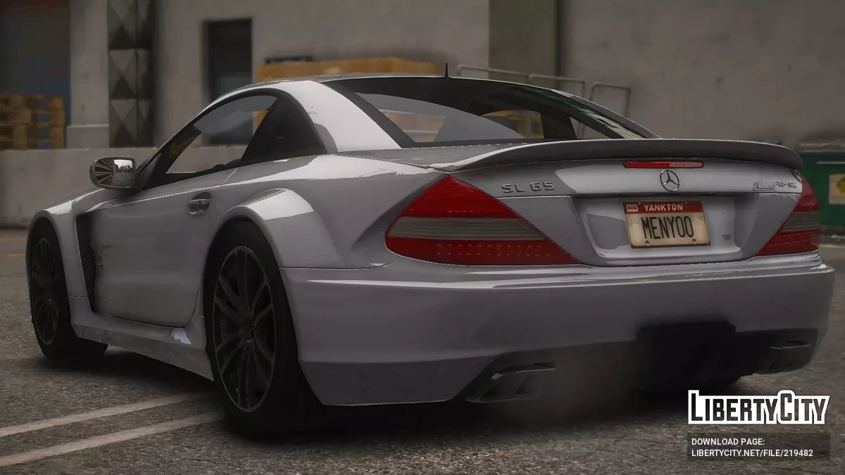 2009 Mercedes-Benz SL65 AMG Black Series v1.0 / GTA 5