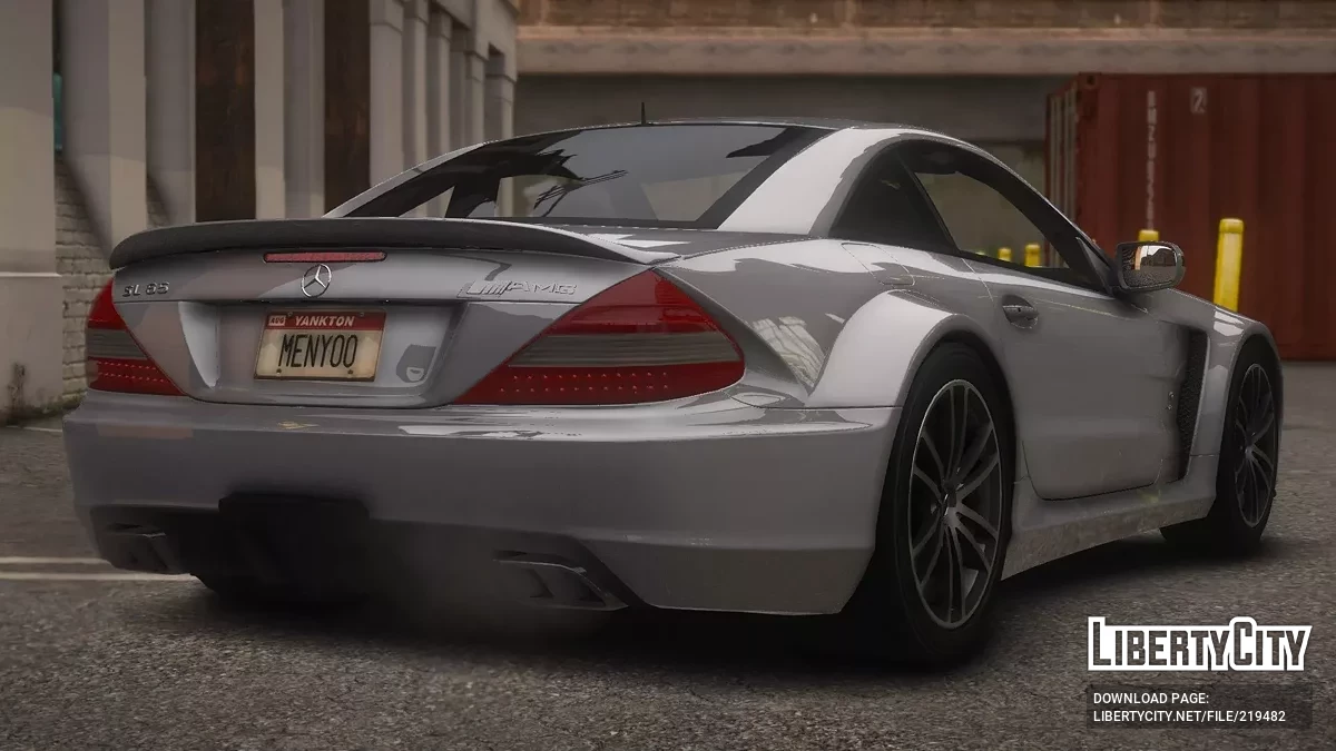 2009 Mercedes-Benz SL65 AMG Black Series v1.0 / GTA 5