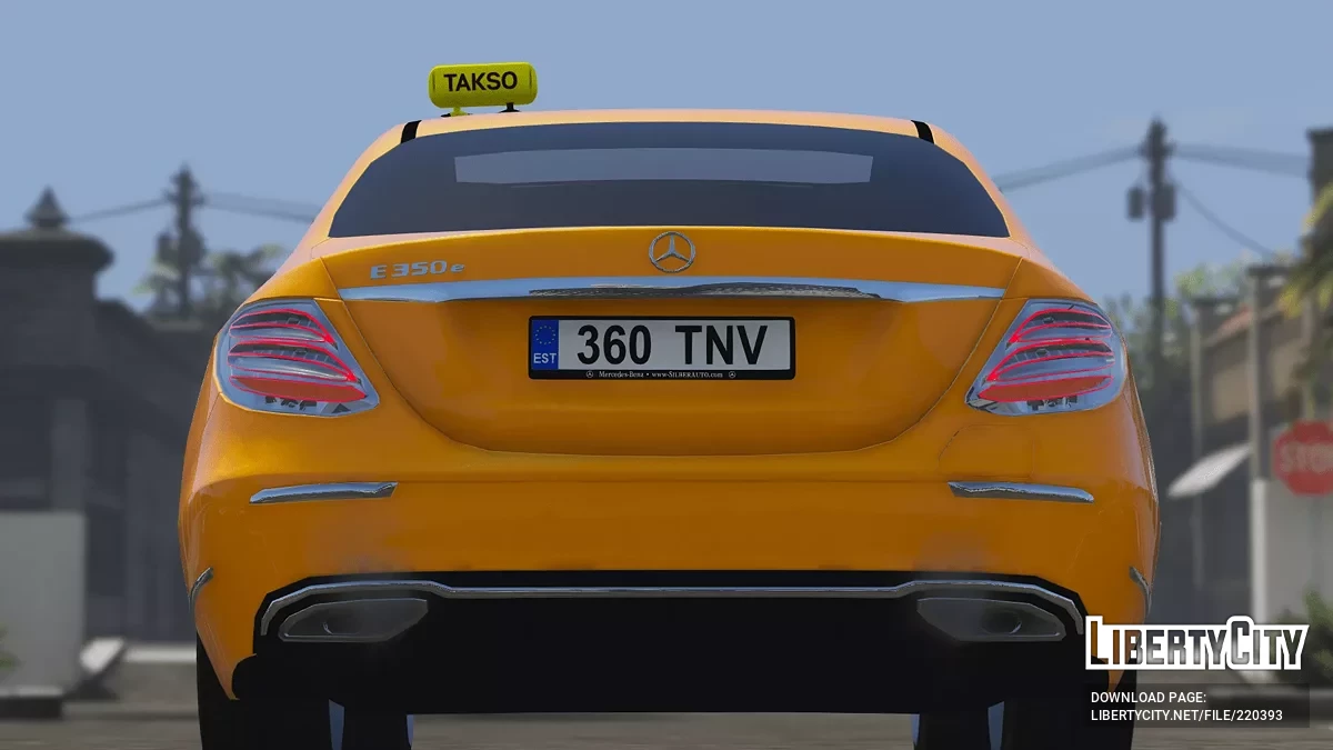 2015 Mercedes-Benz E-Class Premium Taxi / GTA 5