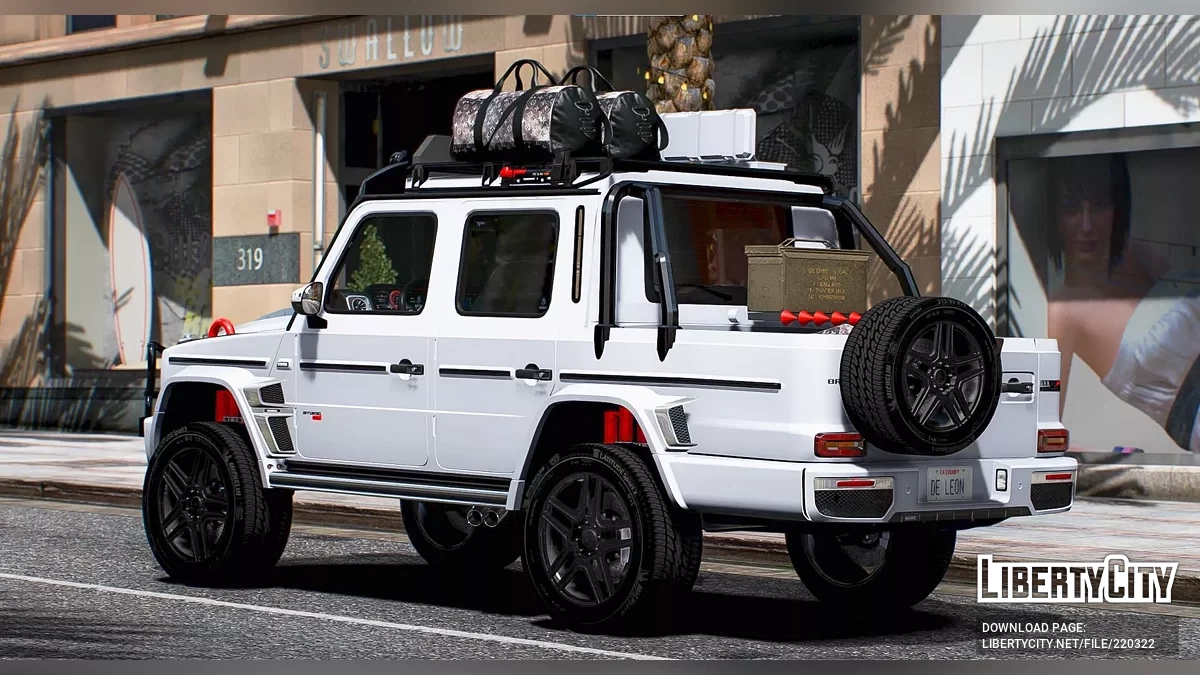 2020 Custom Mercedes-Benz Brabus G800 Adventure XLP Mafia / GTA 5