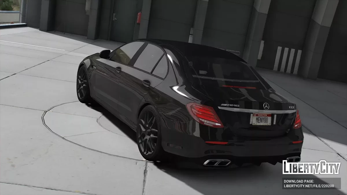 Mercedes-Benz E63 Unmarked / GTA 5