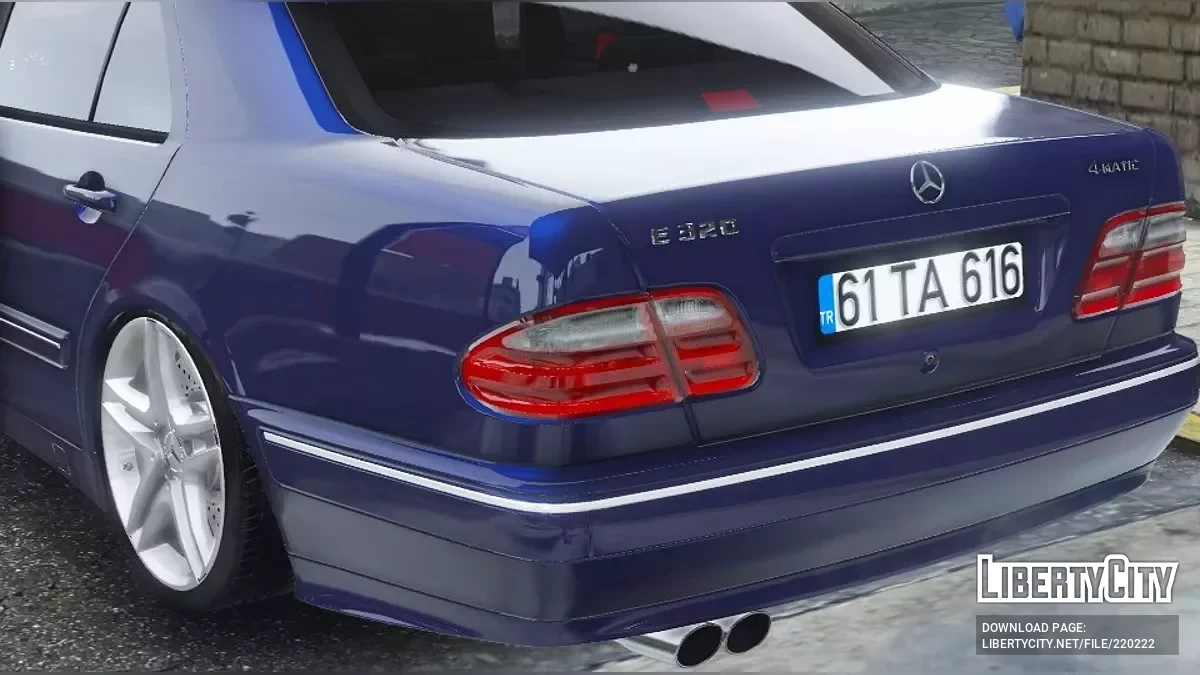 Mercedes Benz W210 [Add-On/Animation] / GTA 5