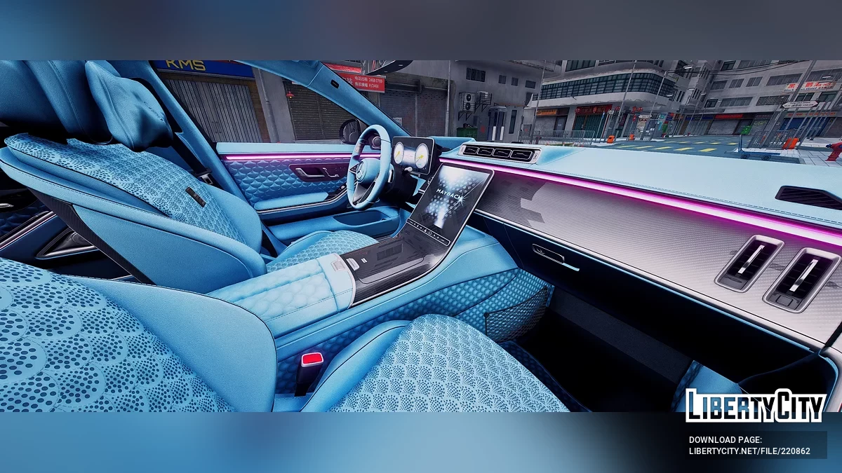 2023 Mercedes Benz Maybach S600 Brabus (W223) / GTA 5