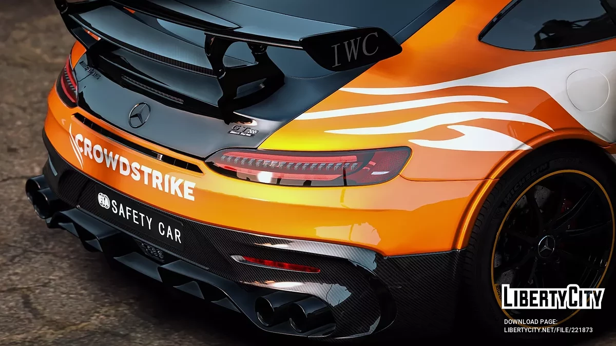 Mercedes AMG GT Black Series F1 Safety Car 2022 / GTA 5