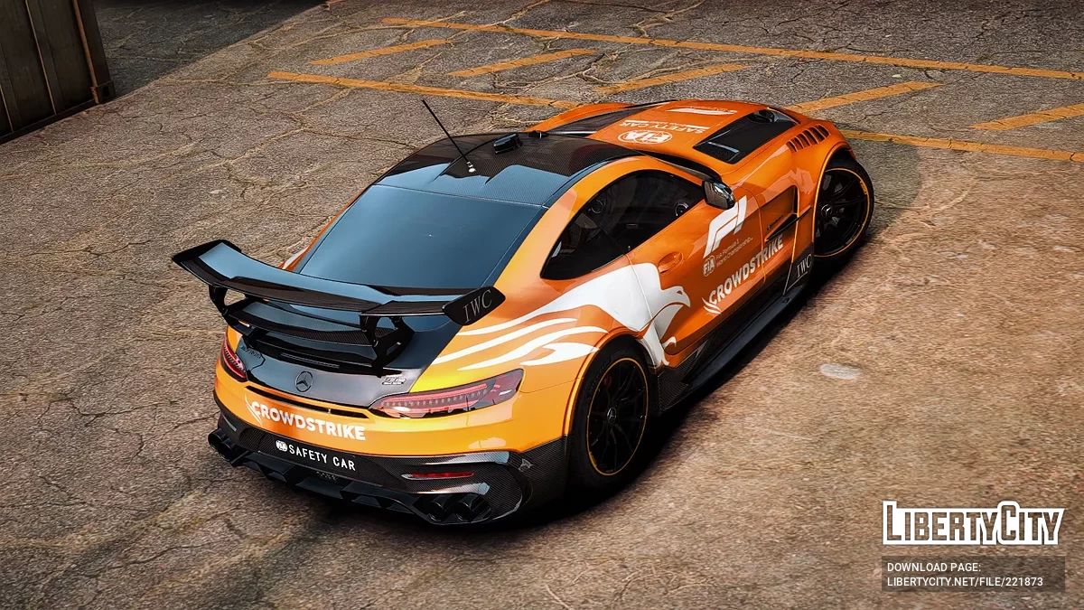 Mercedes AMG GT Black Series F1 Safety Car 2022 / GTA 5