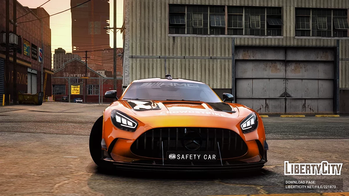 Mercedes AMG GT Black Series F1 Safety Car 2022 / GTA 5