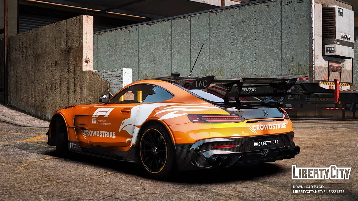 Mercedes AMG GT Black Series F1 Safety Car 2022 / GTA 5
