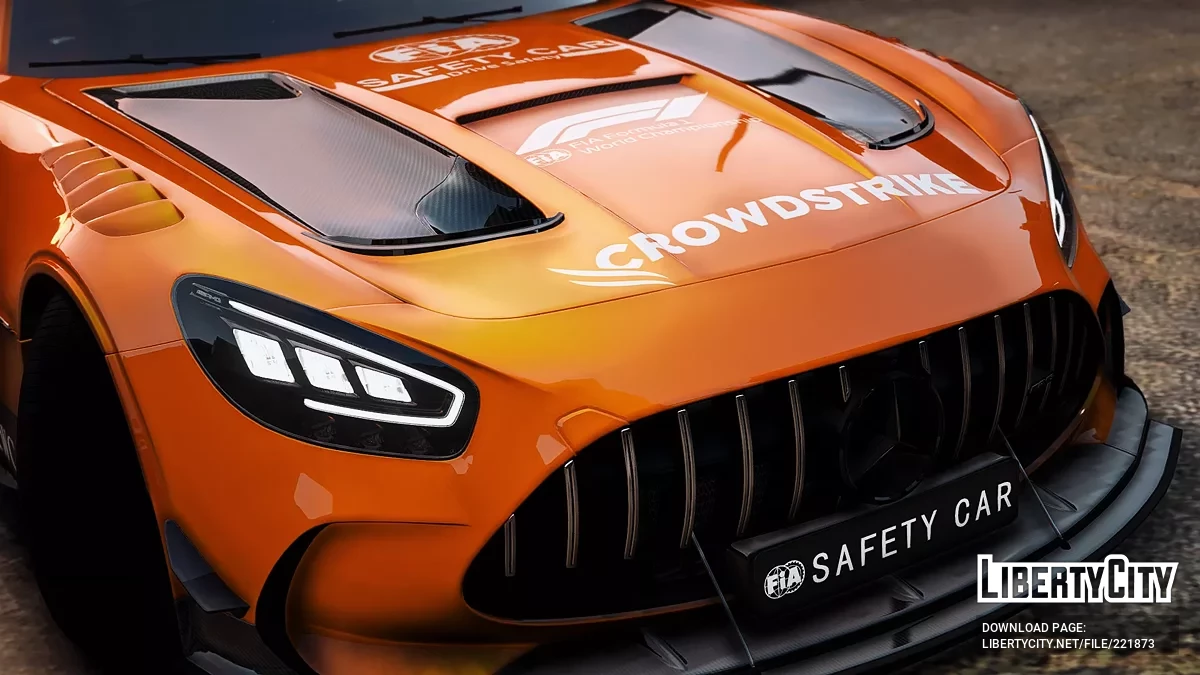 Mercedes AMG GT Black Series F1 Safety Car 2022 / GTA 5