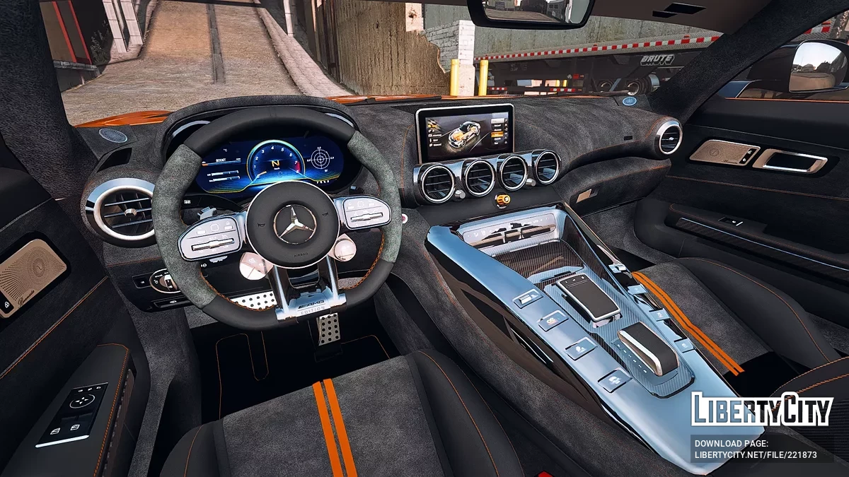 Mercedes AMG GT Black Series F1 Safety Car 2022 / GTA 5