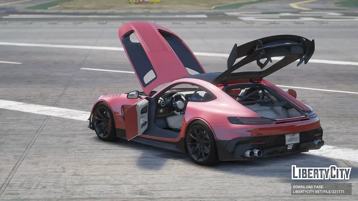 Mercedes-AMG GT Black Series v1.0 / GTA 5