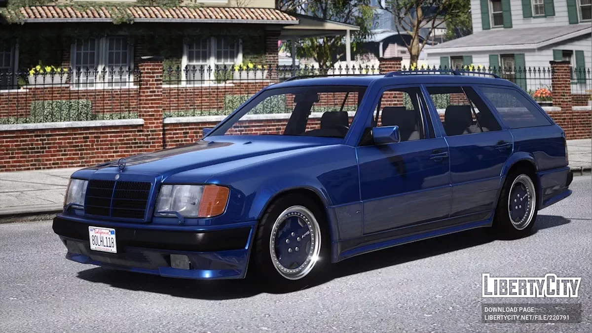 Mercedes Benz AMG Hammer Wagon 1987 V1 / GTA 5