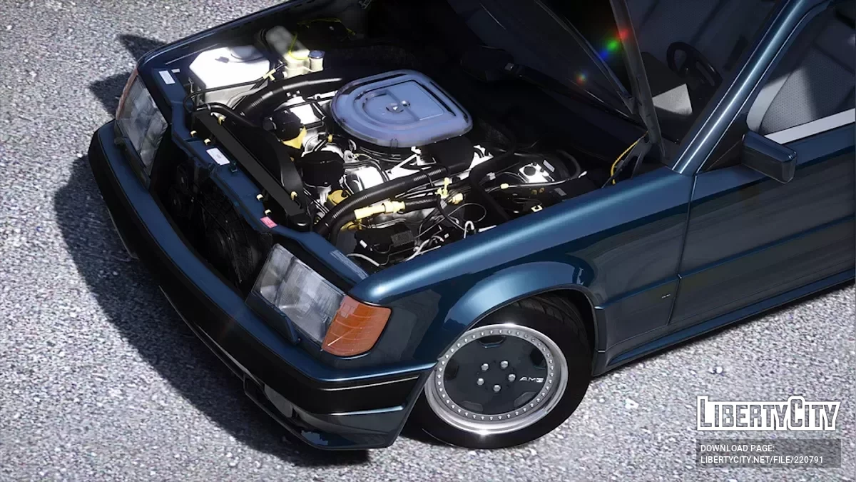 Mercedes Benz AMG Hammer Wagon 1987 V1 / GTA 5