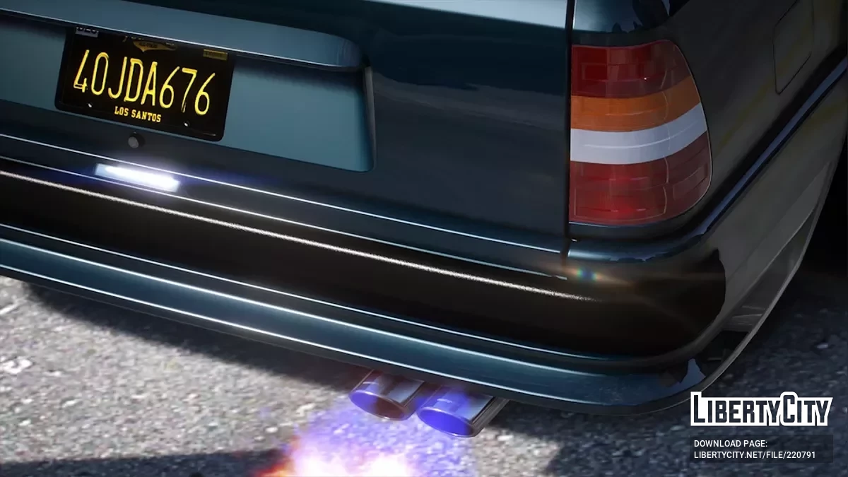 Mercedes Benz AMG Hammer Wagon 1987 V1 / GTA 5