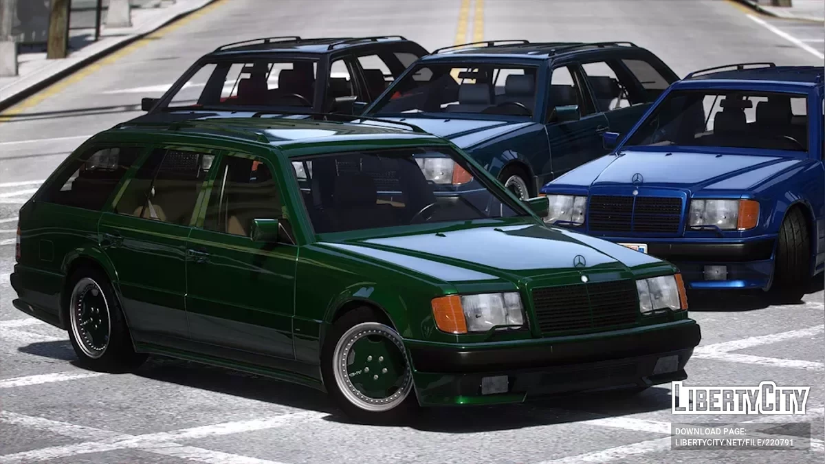 Mercedes Benz AMG Hammer Wagon 1987 V1 / GTA 5