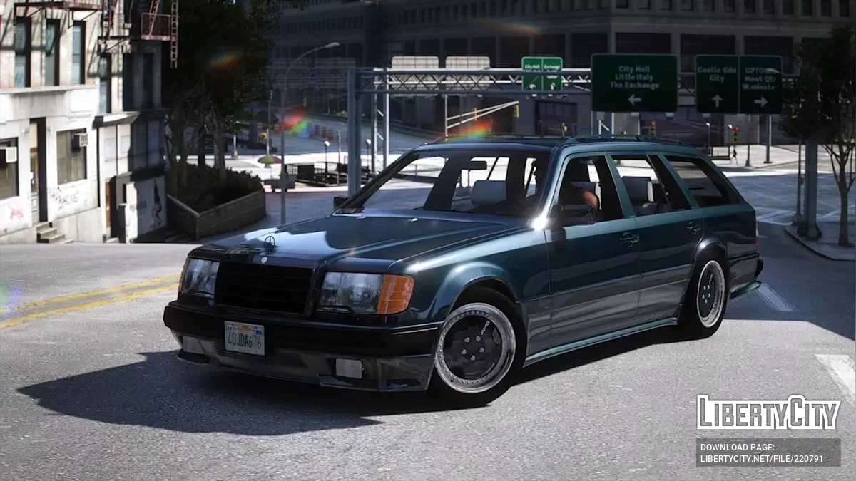 Mercedes Benz AMG Hammer Wagon 1987 V1 / GTA 5