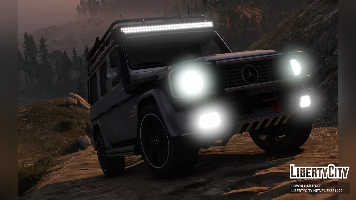 Mercedes-Benz G55 AMG v1.2 / GTA 5