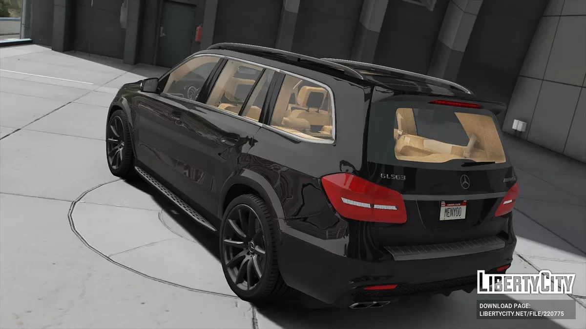 Mercedes Benz GLS63 AMG Real Physics / GTA 5