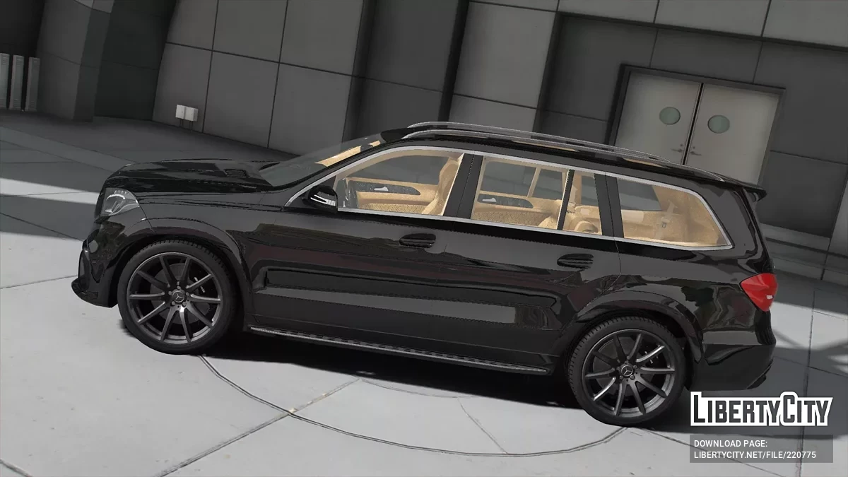 Mercedes Benz GLS63 AMG Real Physics / GTA 5