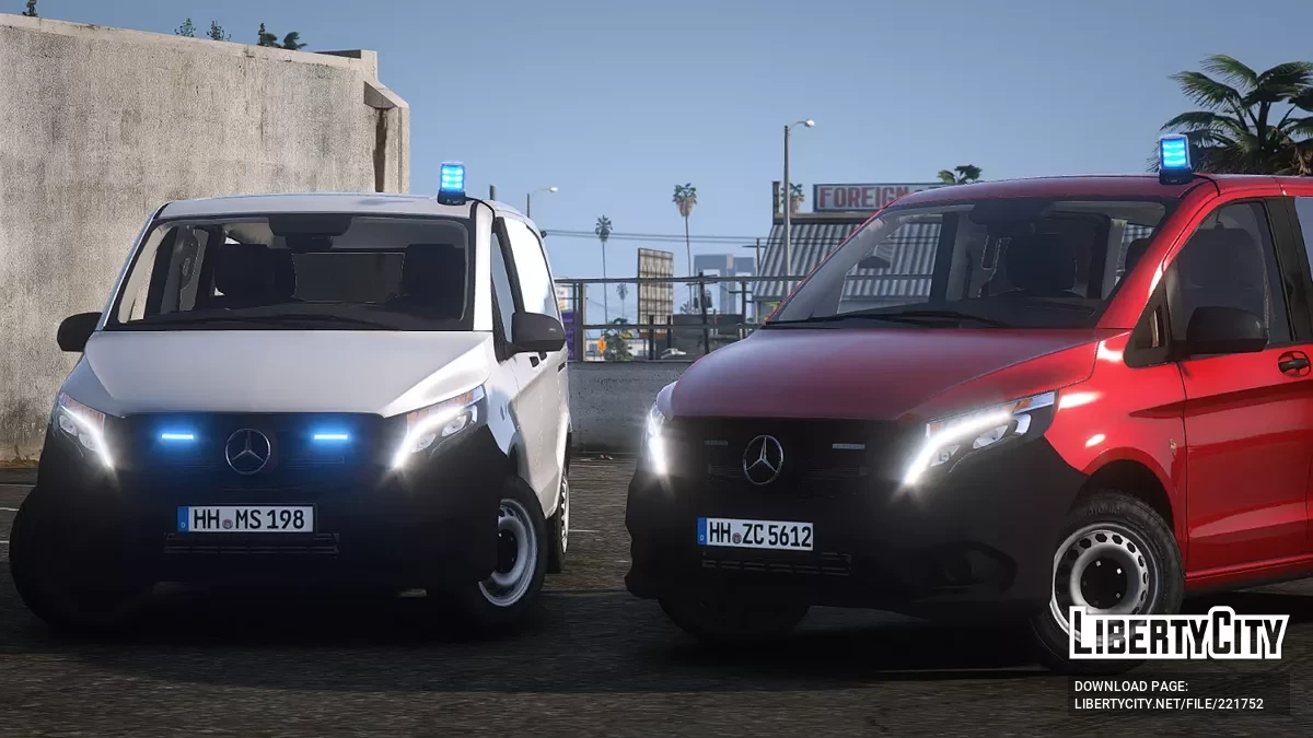 Mercedes-Benz Vito ZPkw / GTA 5