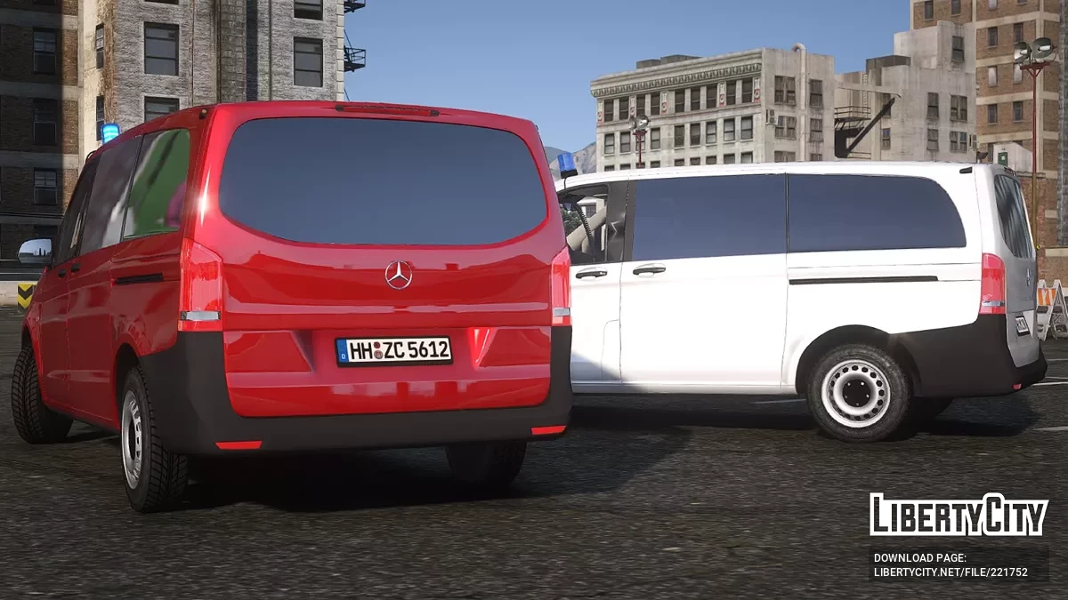 Mercedes-Benz Vito ZPkw / GTA 5