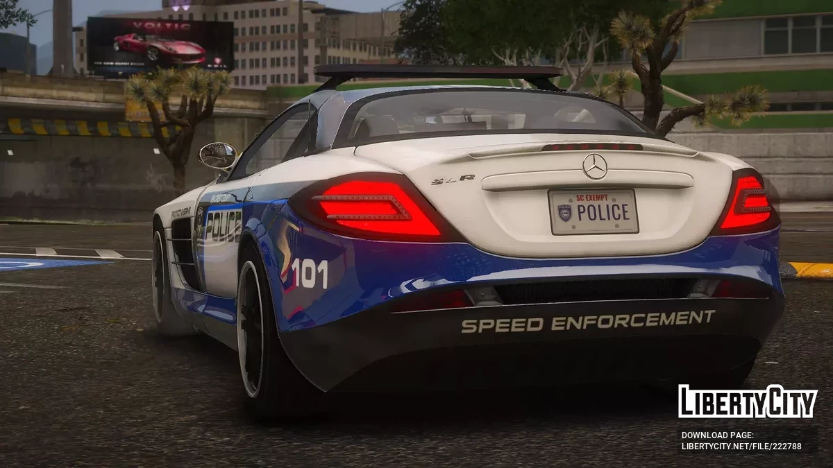 2006 Mercedes-Benz SLR McLaren 722 Edition SCPD v1.0 / GTA 5