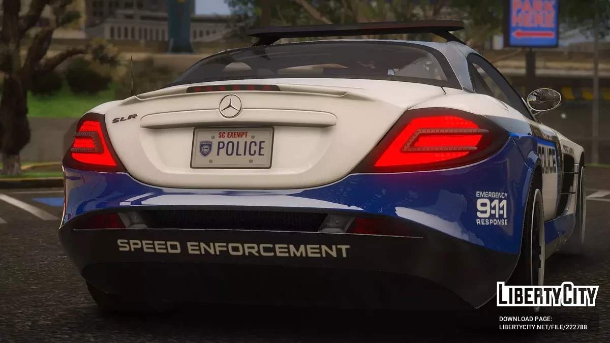 2006 Mercedes-Benz SLR McLaren 722 Edition SCPD v1.0 / GTA 5