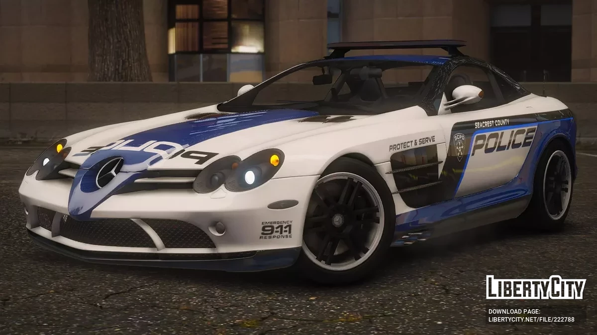 2006 Mercedes-Benz SLR McLaren 722 Edition SCPD v1.0 / GTA 5