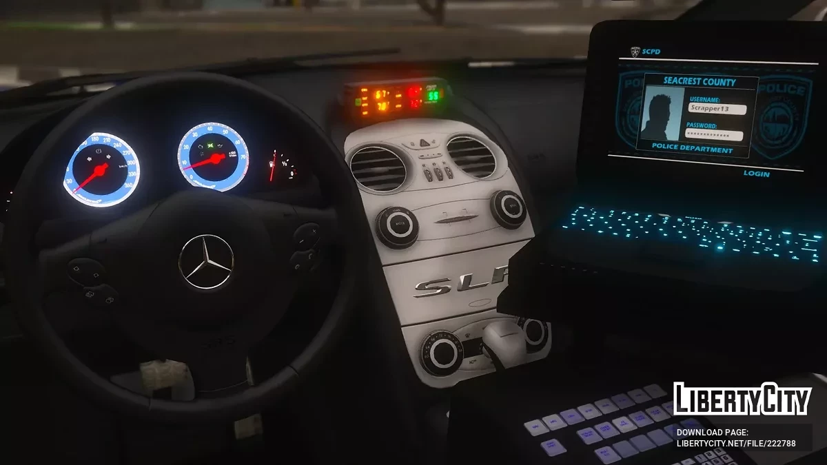 2006 Mercedes-Benz SLR McLaren 722 Edition SCPD v1.0 / GTA 5