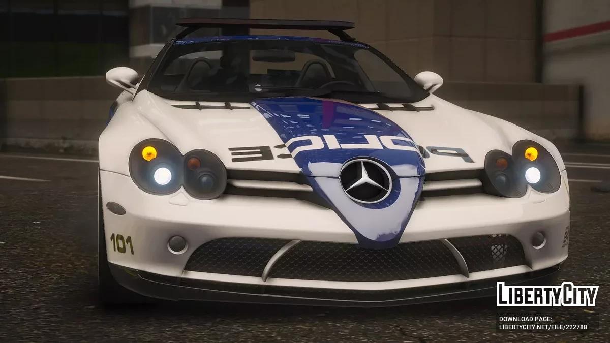 2006 Mercedes-Benz SLR McLaren 722 Edition SCPD v1.0 / GTA 5