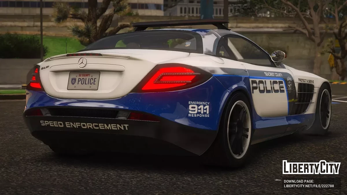 2006 Mercedes-Benz SLR McLaren 722 Edition SCPD v1.0 / GTA 5