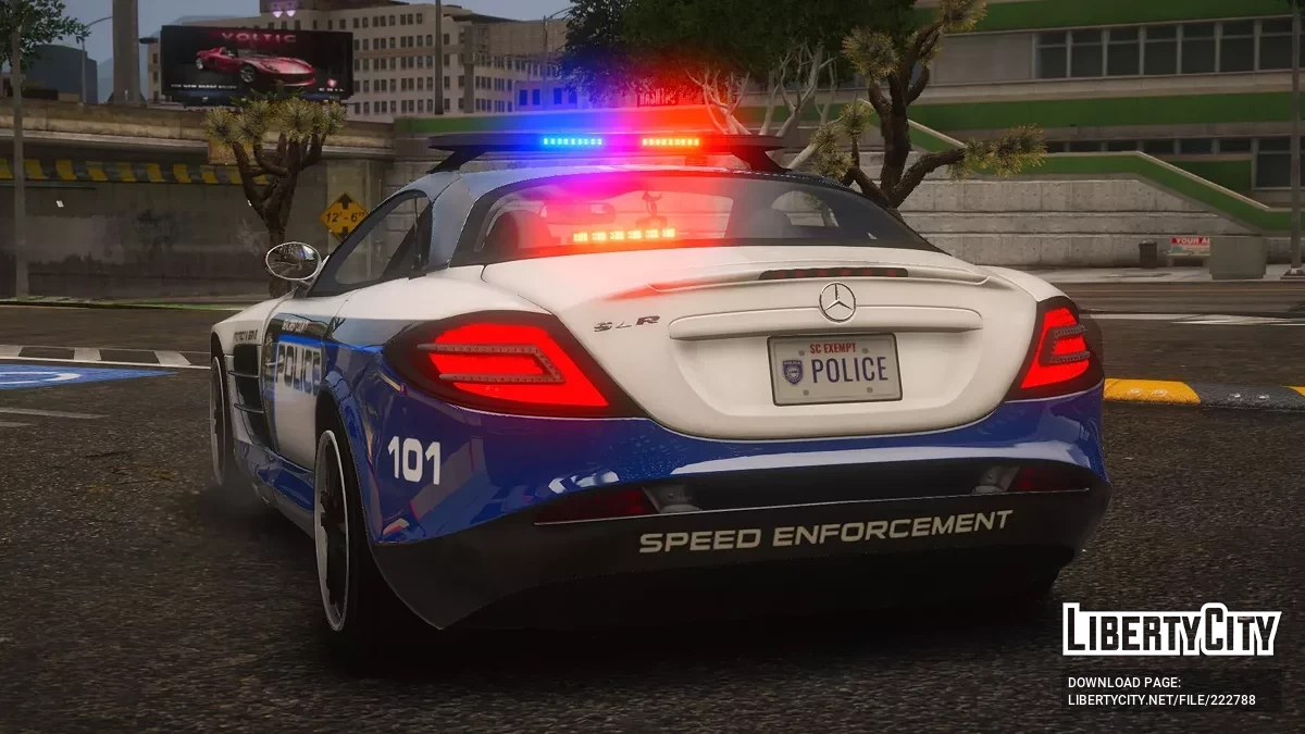 2006 Mercedes-Benz SLR McLaren 722 Edition SCPD v1.0 / GTA 5