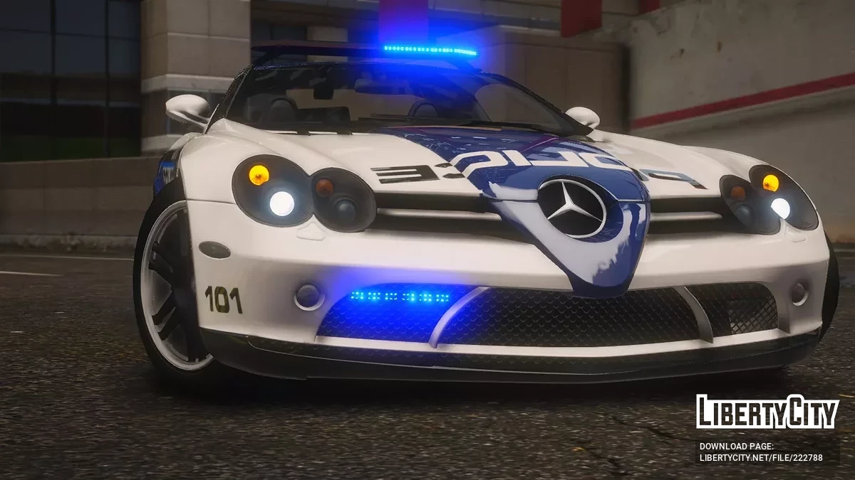 2006 Mercedes-Benz SLR McLaren 722 Edition SCPD v1.0 / GTA 5