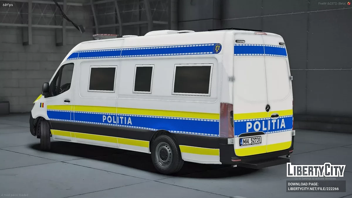 2020 Mercedes-Benz Sprinter Politia Penitenciara / GTA 5