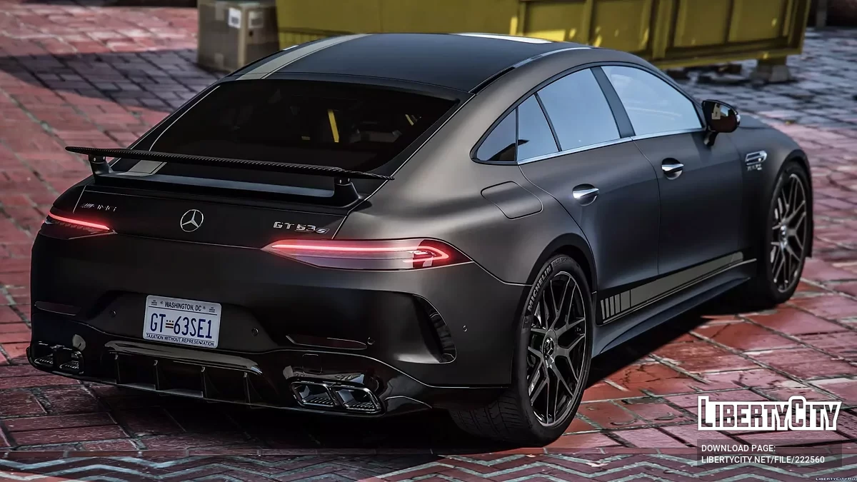 Mercedes-Benz AMG GT63 2018 [Optimized / FiveM Ready] / GTA 5