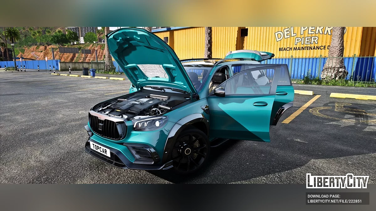 Mercedes-Benz GLS63 Mansory / GTA 5