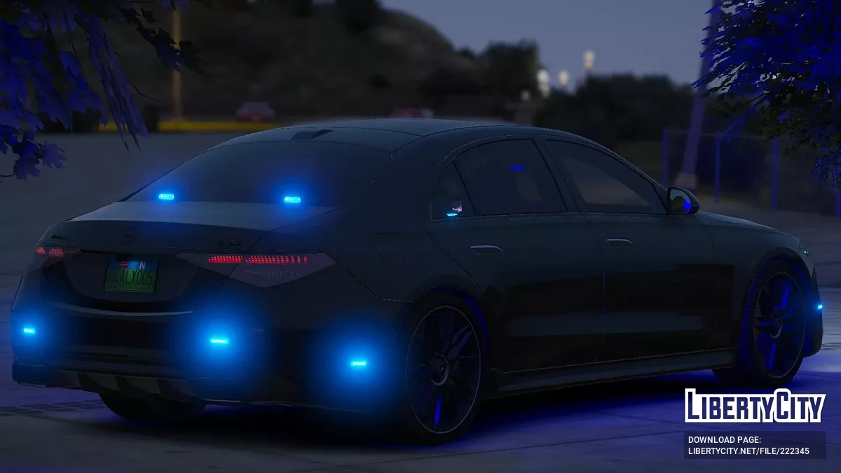 Mercedes-Benz S63 Politi / GTA 5