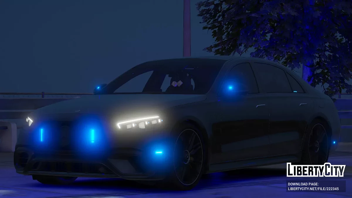 Mercedes-Benz S63 Politi / GTA 5