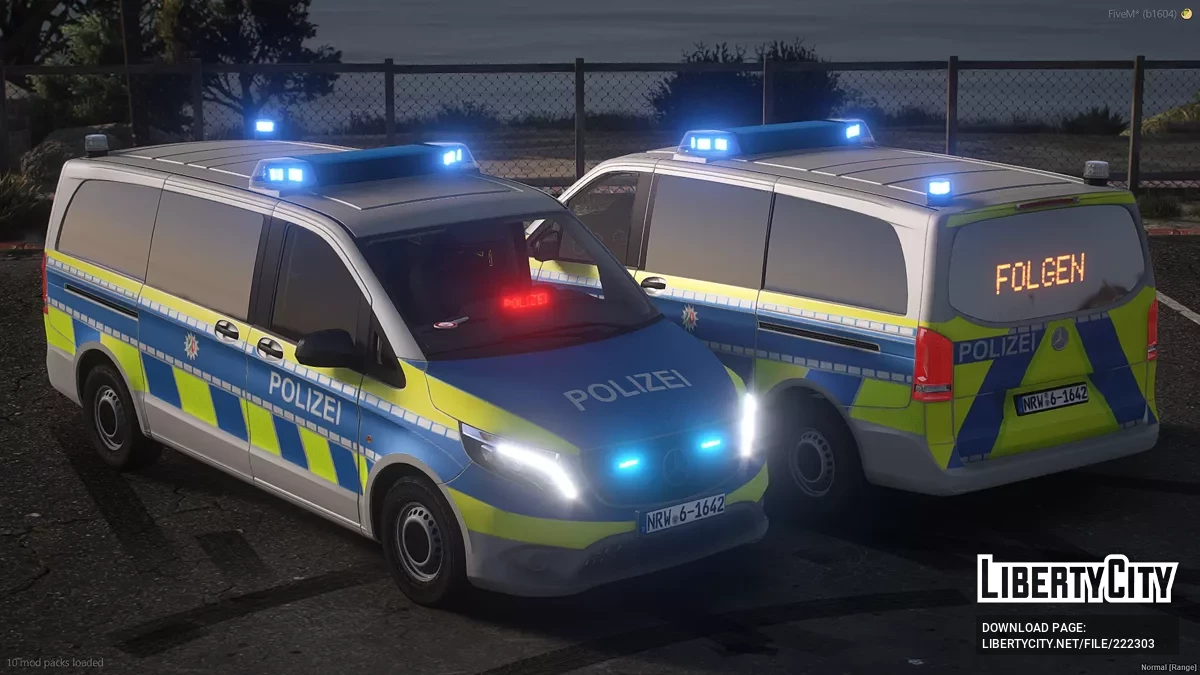 Mercedes-Benz Vito Polizei NRW / GTA 5