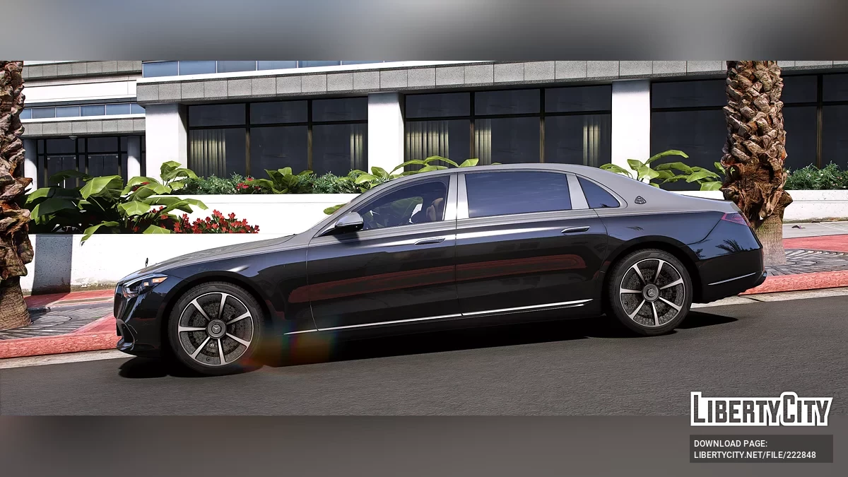 Mercedes Maybach S 680 Night Series / GTA 5