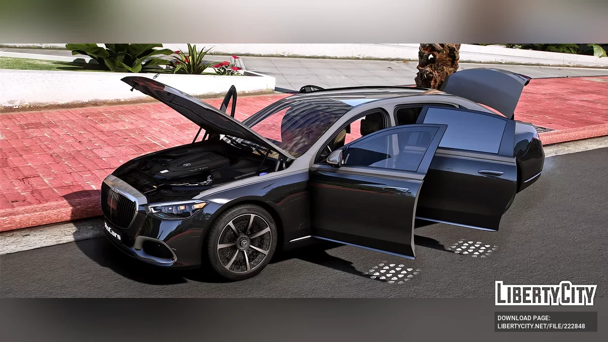 Mercedes Maybach S 680 Night Series / GTA 5